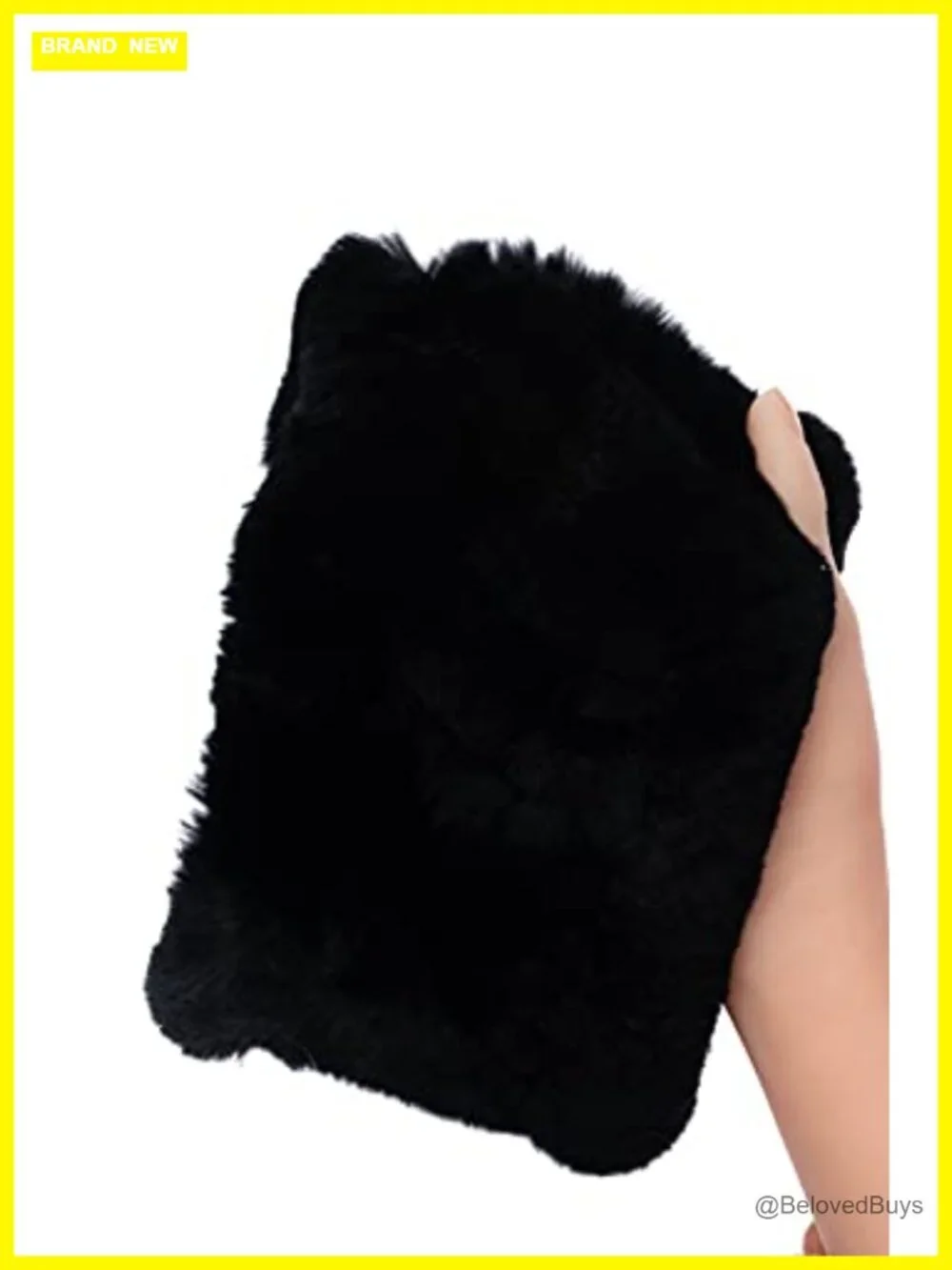 2-in-1 Real Fur Headband & Infinity Scarf Winter Ear Warmer Neck Gaiter